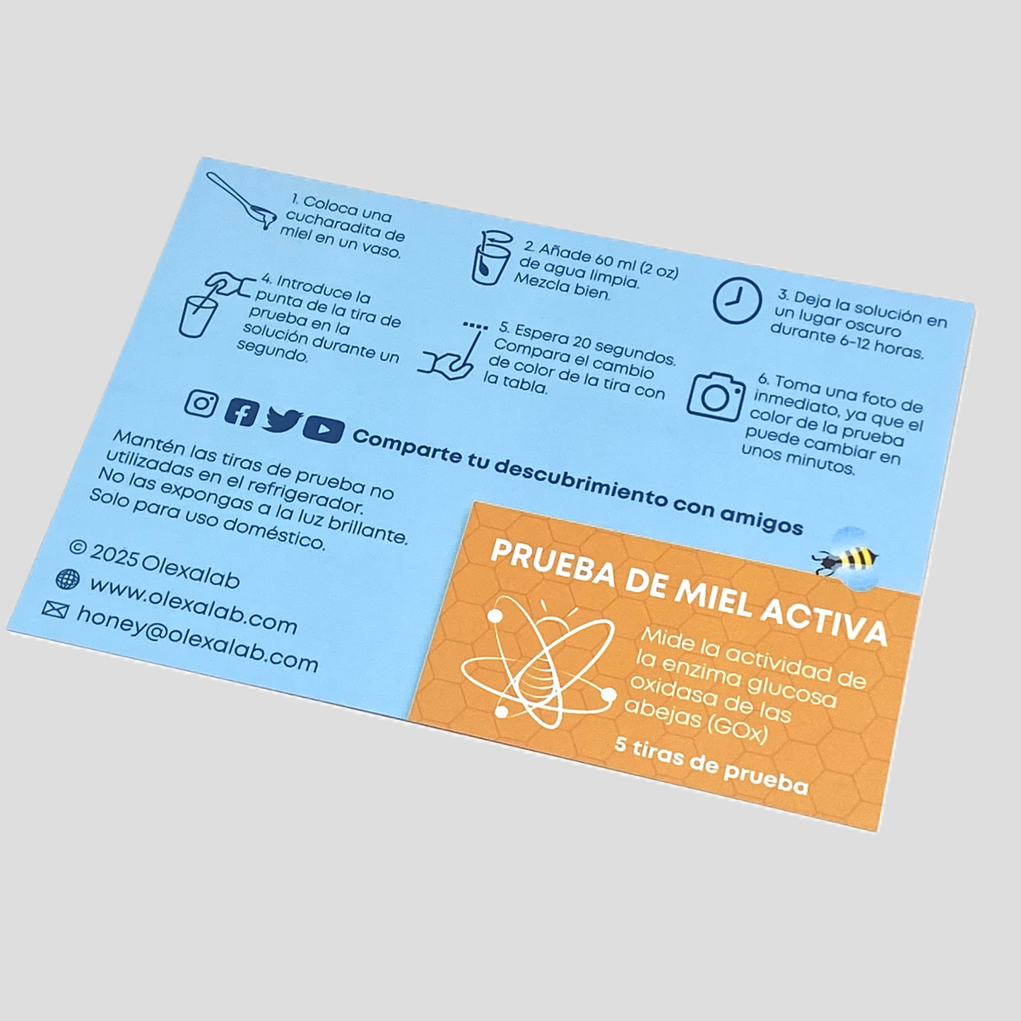 Prueba de miel activa